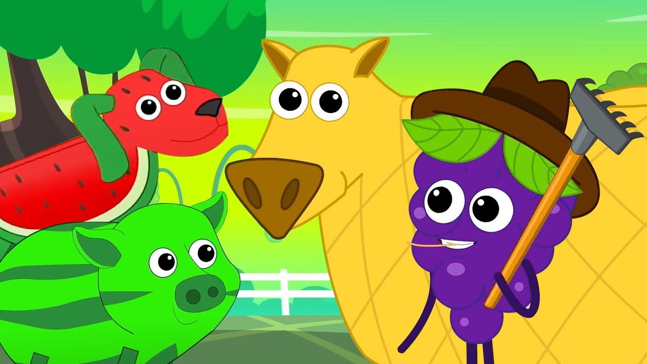 Old Macdonald Had A Farm Preschool Rhyme & Song for Children