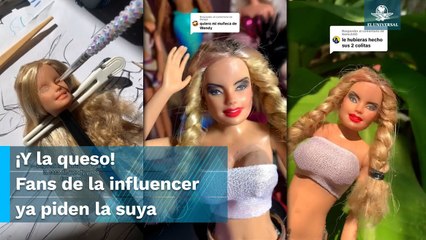 Crean Barbie inspirada en Wendy Guevara de "La Casa de los Famosos"