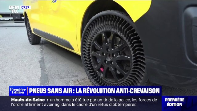 La Poste compte équiper 40 de ses véhicules avec des pneus sans air