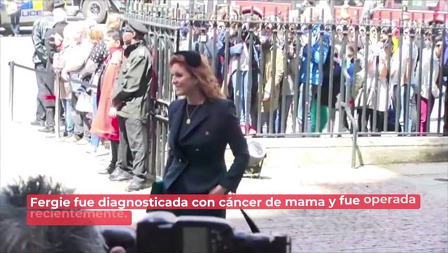 El mensaje de Sarah Ferguson tras diagnóstico de CÁNCER