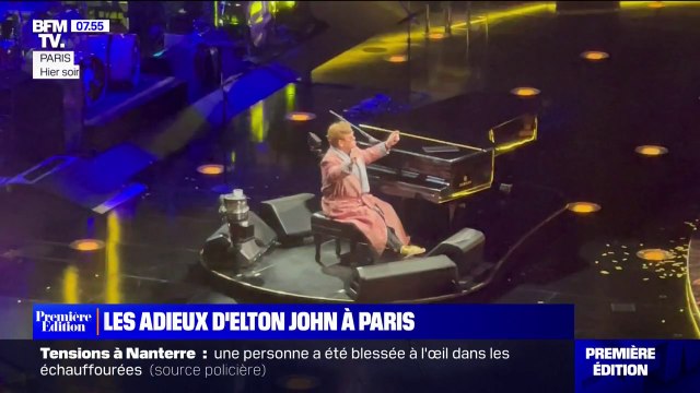 Elton John fait ses adieux au public français ce mercredi à l'Accor Arena