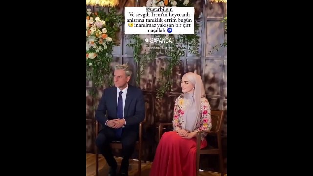 De nouvelles montures sont venues de la cérémonie de fiançailles de l'actrice de Güldür Güldür Uğur Bilgin