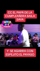 "A mí nadie me gana": Padre se une a reto para bailar saya en el cumpleaños de su hija