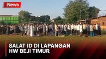 Iduladha 1444 H, Suasana Khidmat Iringi Salat Id di Lapangan HW Beji Timur Depok