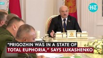 Lukashenko Details Chat With Wagner Boss as Prigozhin Begins Belarus Exile; 'Swear Words, Euphoria'