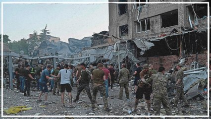 Tote und Verletzte nach russischem Raketenangriff auf Kramatorsk