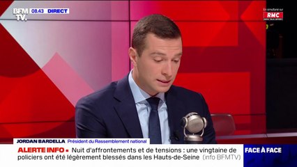 Port du hijab: pour Jordan Bardella, "la France fait face, depuis plusieurs années, à une offensive islamiste"