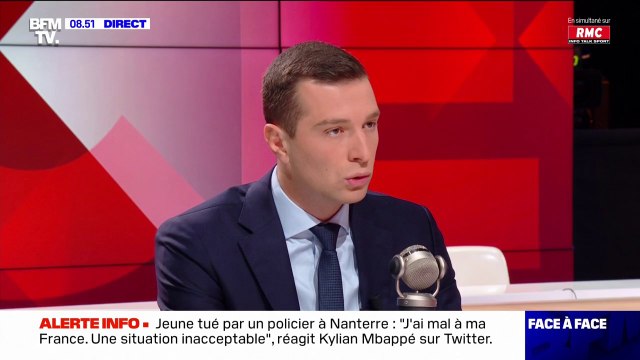 Jordan Bardella: Si monsieur Darmanin veut lutter contre l'islamisme, alors il faut maîtriser l'immigration