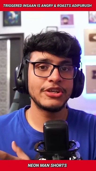 Triggered Insaan ANGRY on Adipurush Team & ROASTS Adipurush Movie | Nischay Malhan Facts #shorts