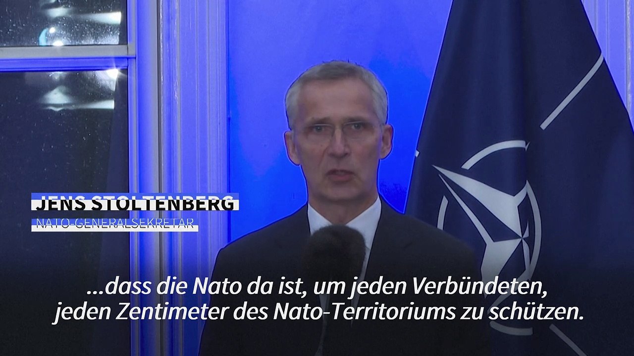 Stoltenberg: Nato bereit zu Verteidigung gegen 'Moskau oder Minsk'