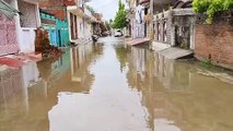 पिछले साल का टूटा रिकॉर्ड, 65.1 एमएम ज्यादा बारिश, शहर हुआ पानी - पानी