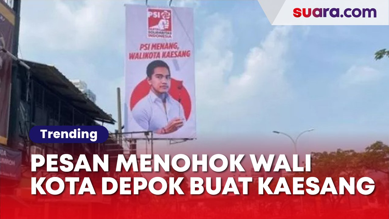 Pesan-Pesan Menohok Wali Kota Depok Buat Kaesang: Jangan Coba-Coba Kalau Belum Paham