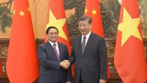 Xi pide a Vietnam trabajar en conjunto para mejorar las relaciones bilaterales