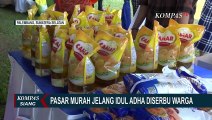 Jelang Idul Adha, Warga di Palembang Antusias Serbu Pasar Murah