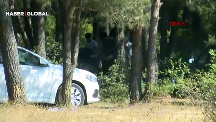 Kuralları hiçe saydılar! Sarıyer'de ormanda kaçak kesimler kameraya yansıdı