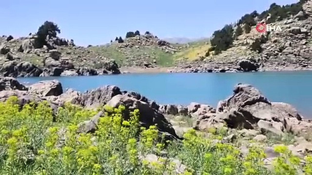 Kato Dağı'nda dev doğal göller görenleri büyülüyor