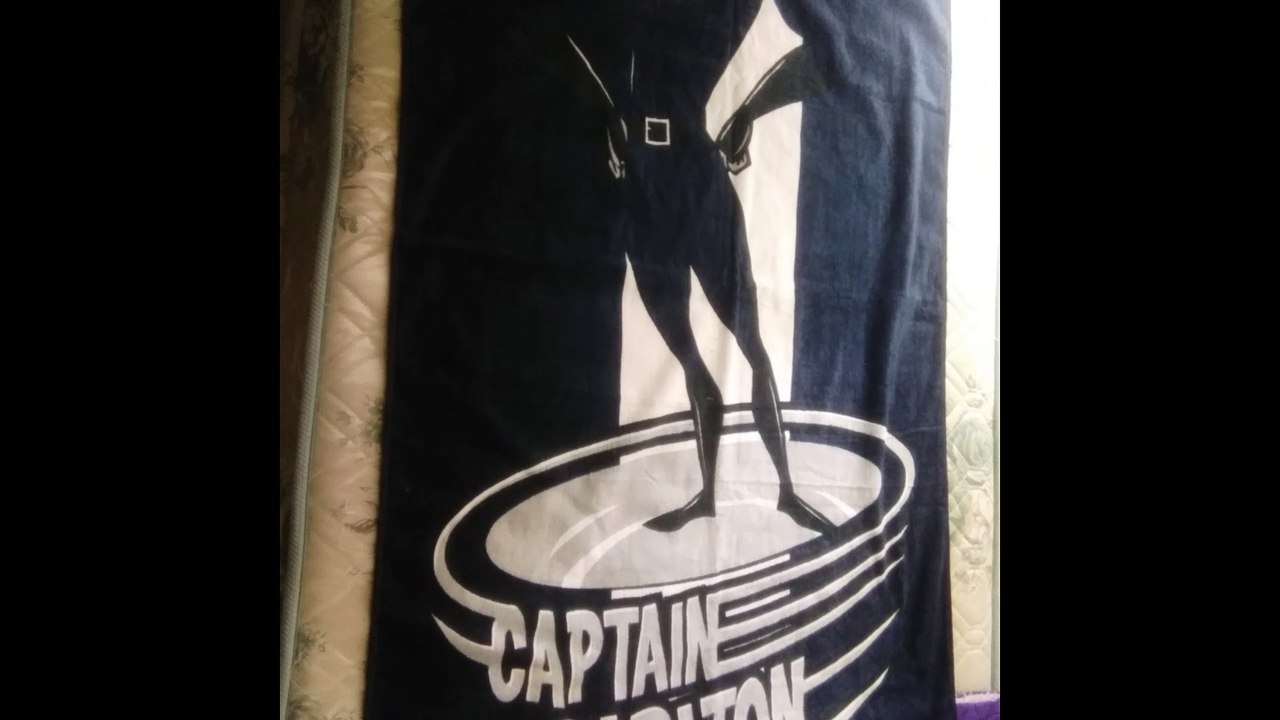 AFL captain carlton beach towel