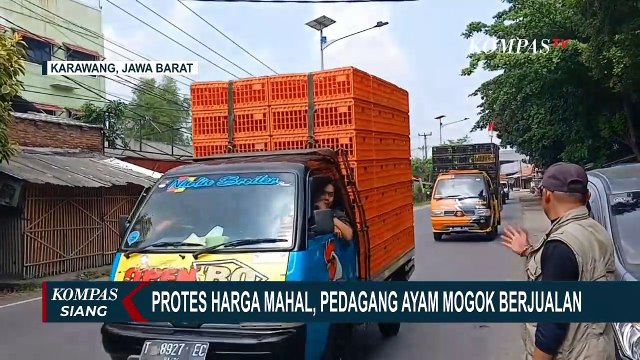 Protes Harga Naik, Pedagang Ayam Lakukan Aksi Mogok Dagang Bersama-sama