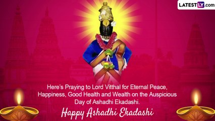 Ashadhi Ekadashi 2023 Greetings and Messages To Share With Your Family and Friends on This Day