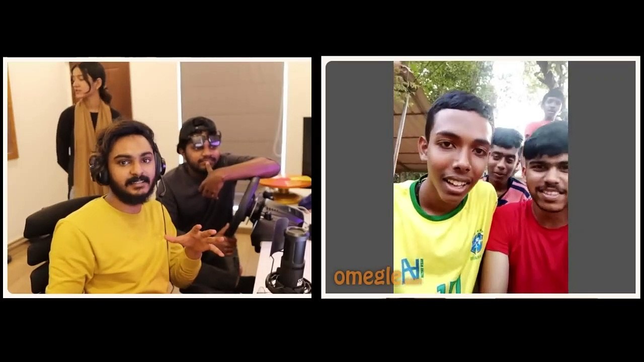 DUDYയെ കണ്ടപ്പോൾ ഓടി ഒളിച്ചു OMEGLE  UNBOXINGDUDE