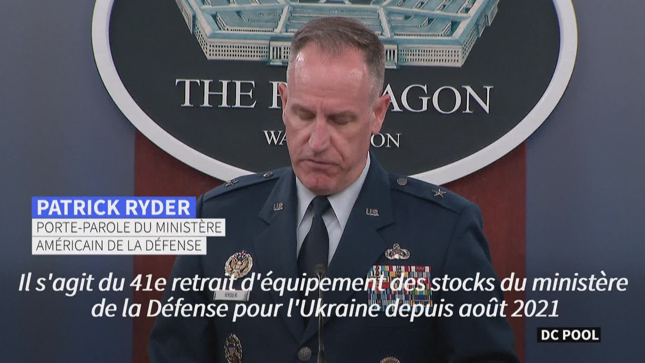 Le Pentagone annonce 500 millions de dollars d'aide militaire supplémentaire à l'Ukraine