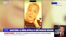 Nanterre: la mère de Naël appelle à une marche blanche mais aussi 