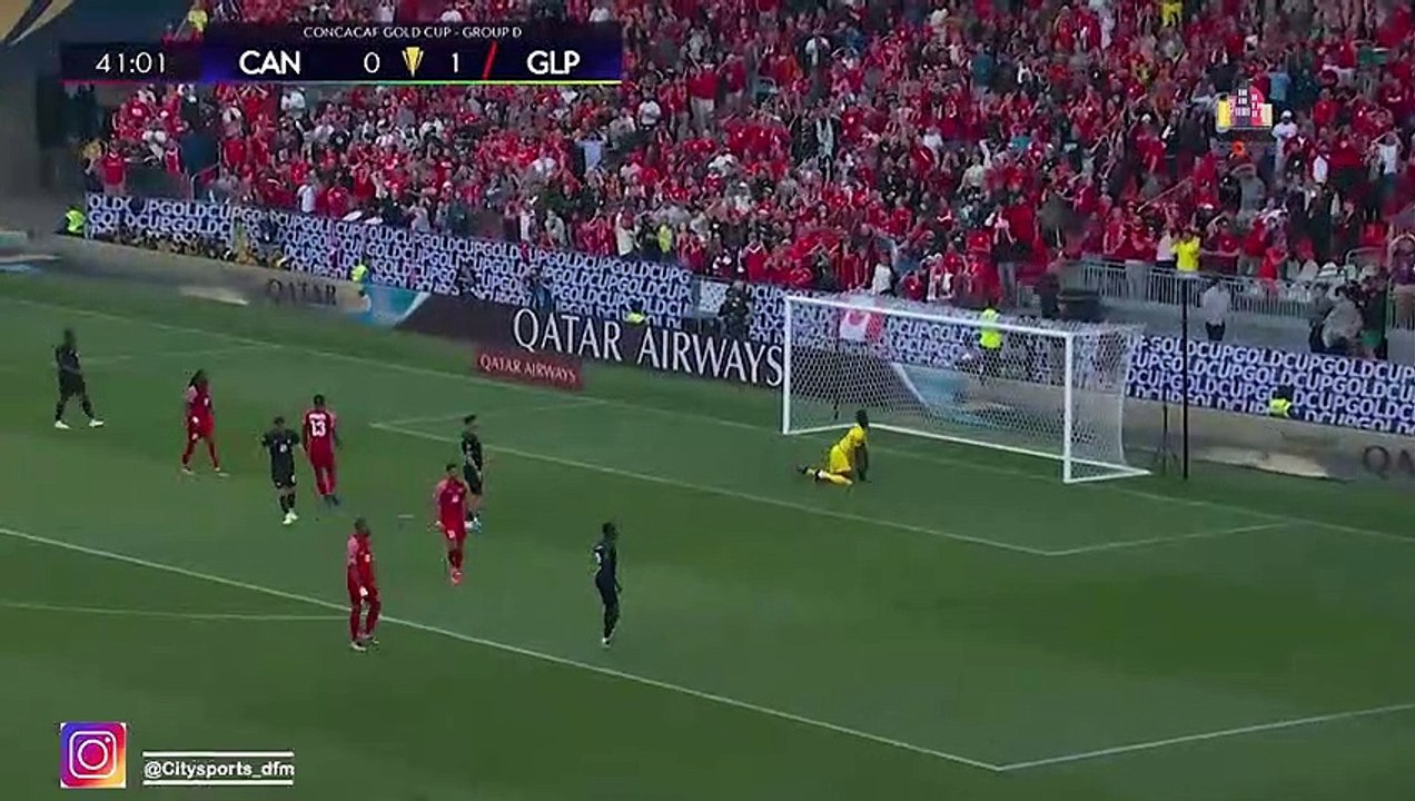 2023 Gold Cup | Canada vs Guadeloupe | 2-2 | Full Match Highlights