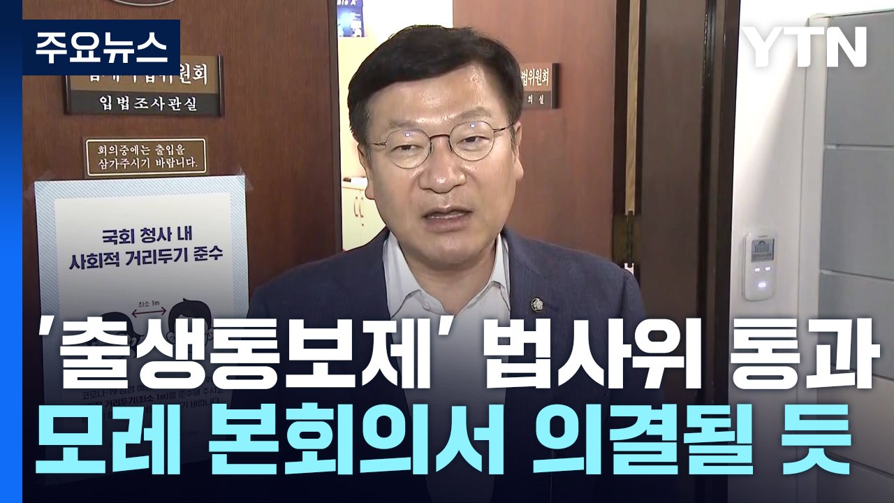 '출생통보제' 법사위 소위 통과..."미등록 영아 방지" / YTN