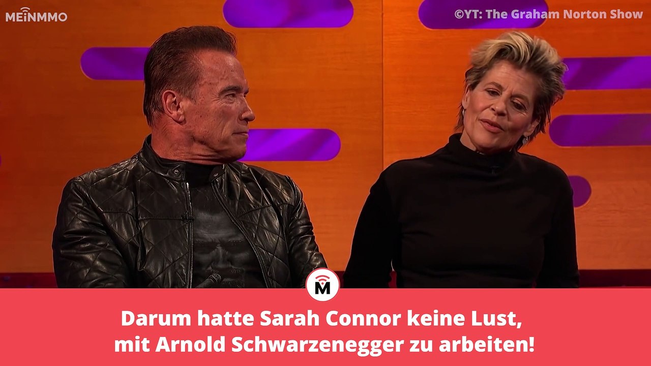 „Sarah Connor' dachte, dass Arnold Schwarzenegger nur ein Bodybuilder ist, der vorgibt ein Schauspieler zu sein