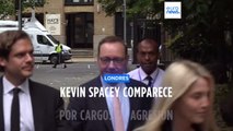 Kevin Spacey comparece ante un tribunal de Londres por cargos de agresión de sexual