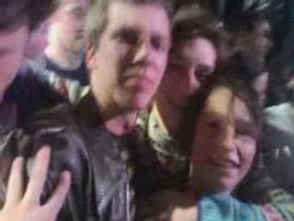 Concert Gossip @ Lyon (Le Transbordeur) - scène envahie