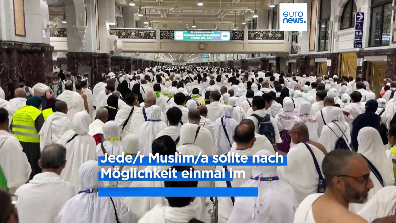 Zum Abschluss des Hadsch - Muslime weltweit feiern Opferfest