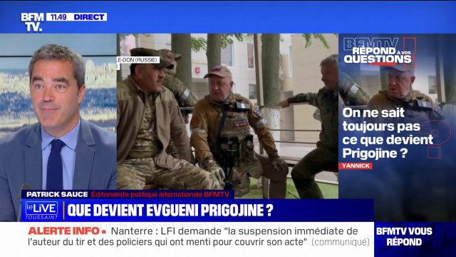 Que devient Prigojine ? BFMTV répond à vos questions