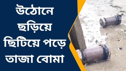 কোচবিহার: উঠোনে পড়ে তাজা সকেট বোমা! বামপ্রার্থীকে ভয় দেখাতে? না মারার চক্রান্ত?