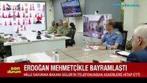 Cumhurbaşkanı Erdoğan, Mehmetçiğin bayramını kutladı: Verdiğiniz mücadele hiçbir zaman kenara konulamaz