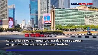 Libur Panjang Iduladha, Arus Lalu Lintas di Sejumlah Ruas Jalan Ibu Kota Jakarta Lengang