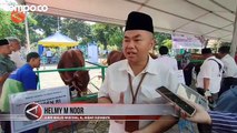 Melihat Sapi Jumbo Milik Jokowi yang Tiba di Majid Nasional Al Akbar Surabaya
