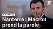 Emmanuel Macron : « Rien ne justifie la mort d’un jeune »