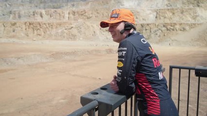 Verstappen im Monster-Truck am Erzberg
