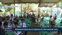 Gelar Karya SDN 02 Kebonagung, Siswa Kelas 6 Berpisah dengan Guru Kelas