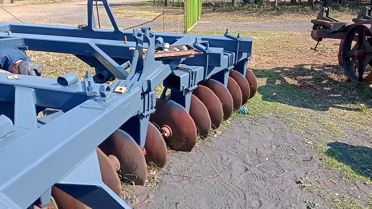 Painting Cultivator Disc, it was Amazing