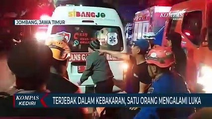 Toko Elektronik Ludes Terbakar, Pemilik Terjebak Dalam Bangunan
