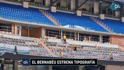 EL BERNABÉU ESTRENA TIPOGRAFÍA
