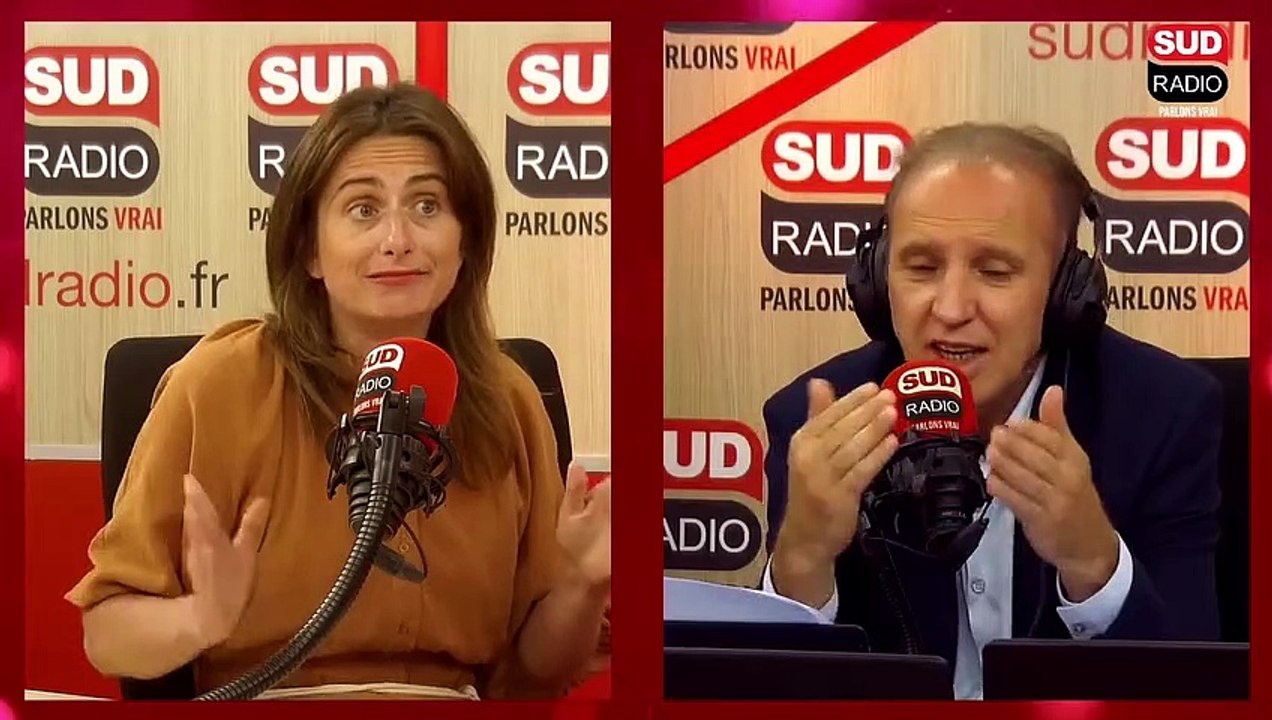 Marine Tondelier sur Sud Radio le mercredi 28 juin 2023.