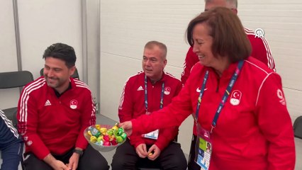 KRAKOW - Polonya'da milli sporcular Avrupa Oyunları Köyü'nde bayramlaştı