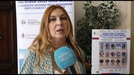 Acqua e isole minori, L'Abbate: proseguire iter legge quadro