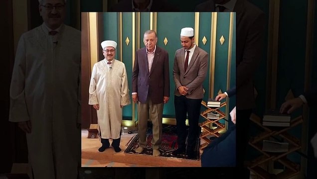 Cumhurbaşkanı Erdoğan bayram namazını Marmaris'te kıldı