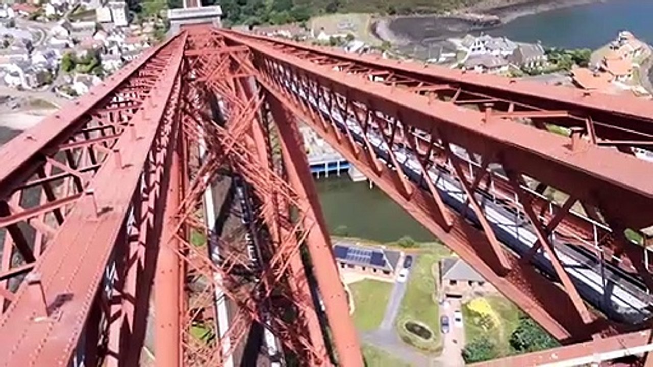 On top of Forth Bridge