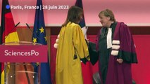 Sciences Po décerne à Angela Merkel un doctorat honoris causa