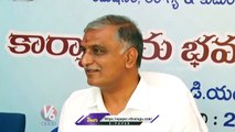 Governor Tamilisai Look Govt In Bad Way, Says Harish Rao | V6 News